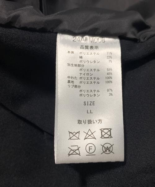 BIZMOVE（ビズムーブ）BIZMOVE (ビズムーブ) ジップアップジャケット ブラック サイズ:LL 未使用品の古着・服飾アイテム