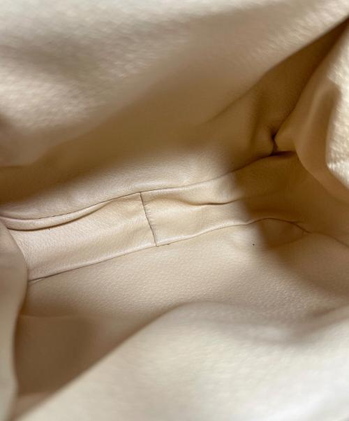 ETRO（エトロ）ETRO (エトロ) がま口ポーチ ベージュの古着・服飾アイテム