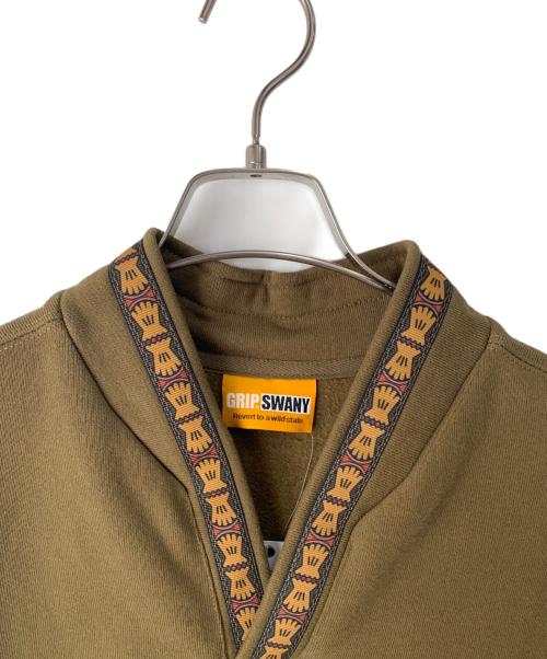 GRIP SWANY（グリップスワニー）GRIP SWANY (グリップスワニー) スウェット カーキ サイズ:L 未使用品の古着・服飾アイテム