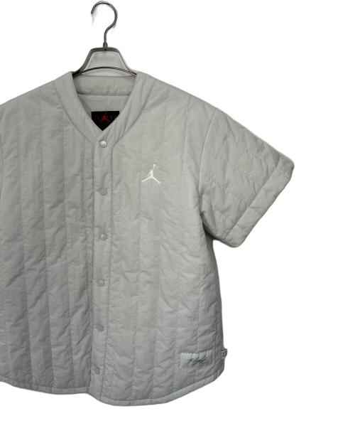 JORDAN（ジョーダン）JORDAN (ジョーダン) ベースボールトップス ライトシルバー サイズ:Lの古着・服飾アイテム