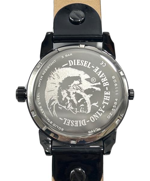 DIESEL（ディーゼル）DIESEL (ディーゼル) アナログウォッチ ブラックの古着・服飾アイテム