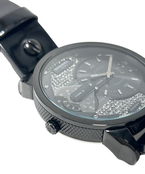 DIESEL（ディーゼル）DIESEL (ディーゼル) アナログウォッチ ブラックの古着・服飾アイテム