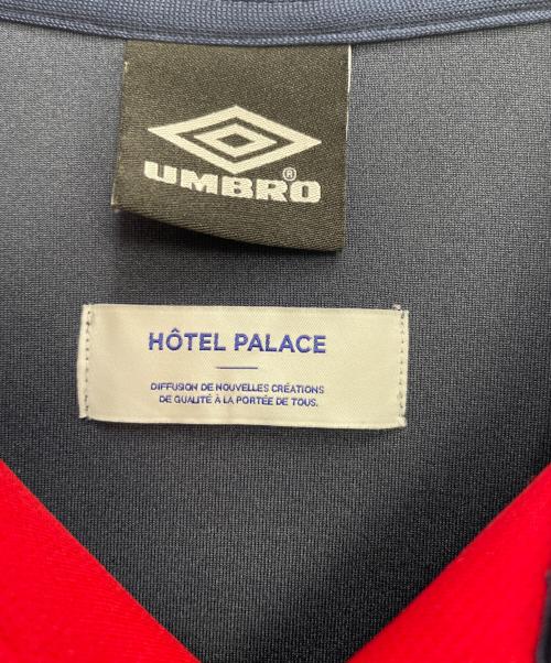 UMBRO（アンブロ）UMBRO (アンブロ) hotel palace (ホテルプレイス) ゲームシャツ ネイビー サイズ:Lの古着・服飾アイテム