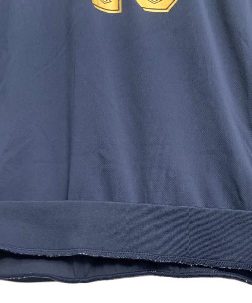 UMBRO（アンブロ）UMBRO (アンブロ) hotel palace (ホテルプレイス) ゲームシャツ ネイビー サイズ:Lの古着・服飾アイテム