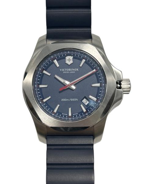 VICTORINOX（ビクトリノックス）VICTORINOX (ビクトリノックス) 腕時計 シルバー×ネイビーの古着・服飾アイテム
