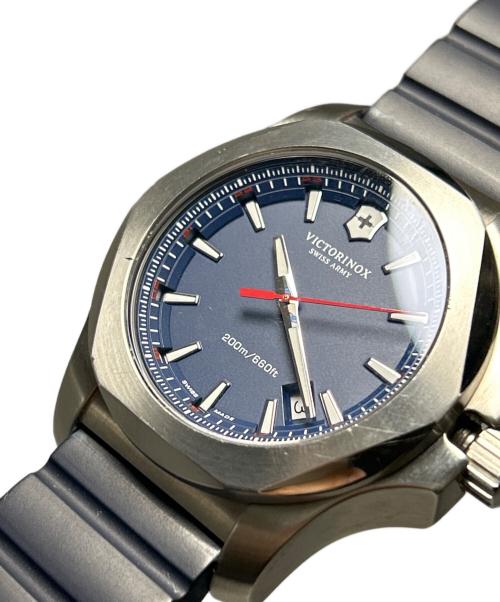 VICTORINOX（ビクトリノックス）VICTORINOX (ビクトリノックス) 腕時計 シルバー×ネイビーの古着・服飾アイテム