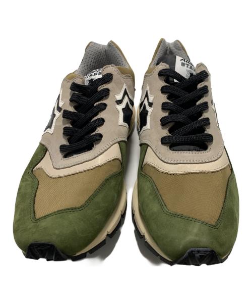 atlantic stars（アトランティックスターズ）atlantic stars (アトランティックスターズ) ローカットスニーカー カーキ サイズ:42の古着・服飾アイテム
