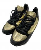 PHILIP MODELフィリップモデル）の古着「ローカットスニーカー」｜ゴールド