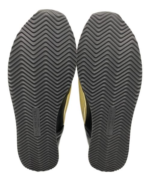 PHILIP MODEL（フィリップモデル）PHILIP MODEL (フィリップモデル) ローカットスニーカー ゴールド サイズ:EU42の古着・服飾アイテム