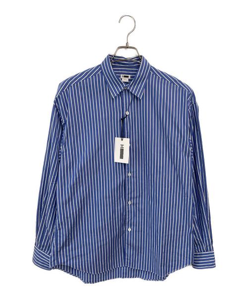 H BEAUTY&YOUTH（エイチ ビューティー&ユース）H BEAUTY&YOUTH (エイチ ビューティー&ユース) 長袖シャツ ブルー×ホワイト サイズ:S 未使用品の古着・服飾アイテム