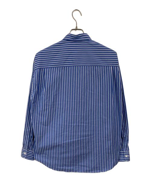 H BEAUTY&YOUTH（エイチ ビューティー&ユース）H BEAUTY&YOUTH (エイチ ビューティー&ユース) 長袖シャツ ブルー×ホワイト サイズ:S 未使用品の古着・服飾アイテム