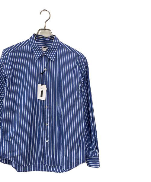 H BEAUTY&YOUTH（エイチ ビューティー&ユース）H BEAUTY&YOUTH (エイチ ビューティー&ユース) 長袖シャツ ブルー×ホワイト サイズ:S 未使用品の古着・服飾アイテム