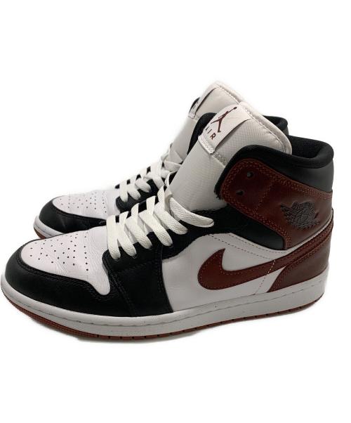 NIKE（ナイキ）NIKE (ナイキ) ミッドカットスニーカー ワイン サイズ:26.5cmの古着・服飾アイテム