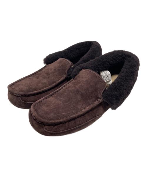 UGG（アグ）UGG (アグ) ボアスリッポン ブラウン サイズ:27cmの古着・服飾アイテム
