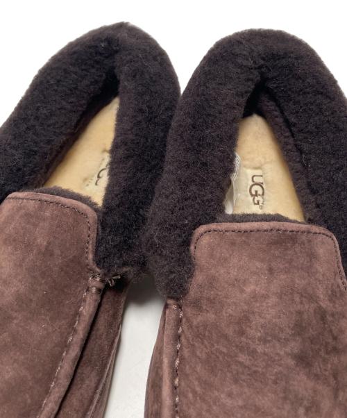 UGG（アグ）UGG (アグ) ボアスリッポン ブラウン サイズ:27cmの古着・服飾アイテム