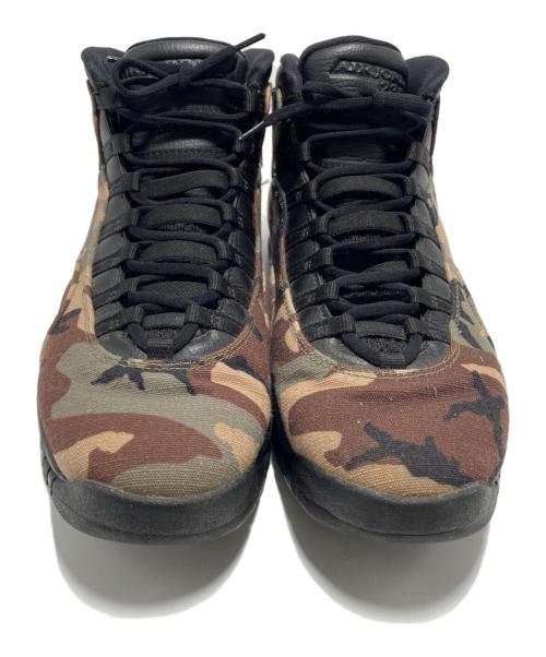 NIKE（ナイキ）NIKE (ナイキ) ハイカットスニーカー カーキ サイズ:27.5の古着・服飾アイテム