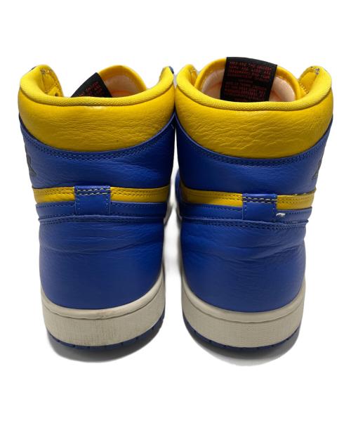 NIKE（ナイキ）NIKE (ナイキ) ハイカットスニーカー ブルー×イエロー サイズ:29の古着・服飾アイテム