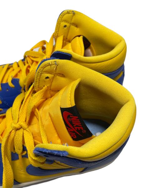 NIKE（ナイキ）NIKE (ナイキ) ハイカットスニーカー ブルー×イエロー サイズ:29の古着・服飾アイテム