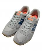 NEW BALANCEニューバランス）の古着「スウェードスニーカー」｜グレー