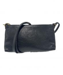 IL BISONTE（イル ビゾンテ）の古着「三日月ショルダーバッグ」｜ブラック