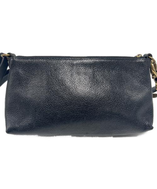 IL BISONTE（イル ビゾンテ）IL BISONTE (イル ビゾンテ) 三日月ショルダーバッグ ブラックの古着・服飾アイテム