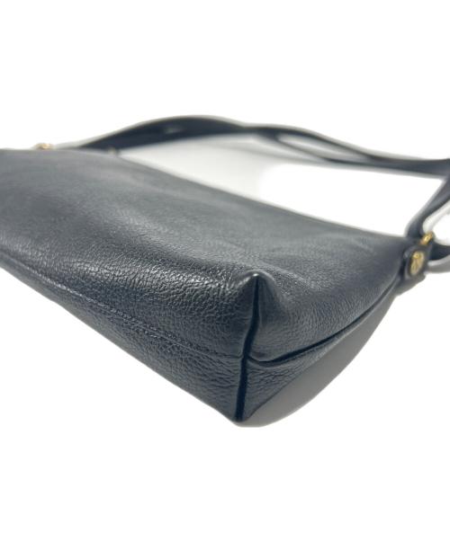 IL BISONTE（イル ビゾンテ）IL BISONTE (イル ビゾンテ) 三日月ショルダーバッグ ブラックの古着・服飾アイテム