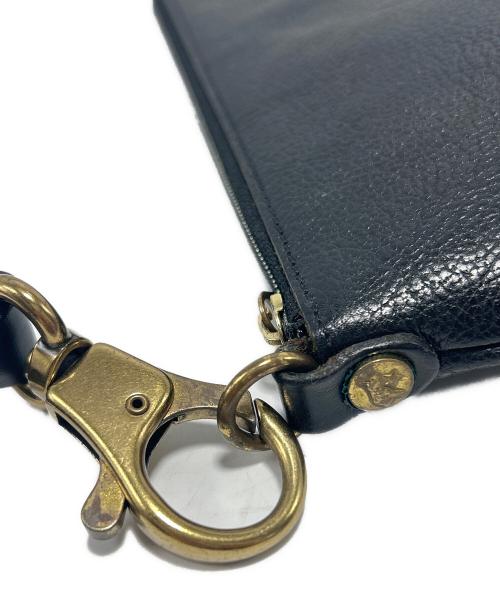 IL BISONTE（イル ビゾンテ）IL BISONTE (イル ビゾンテ) 三日月ショルダーバッグ ブラックの古着・服飾アイテム