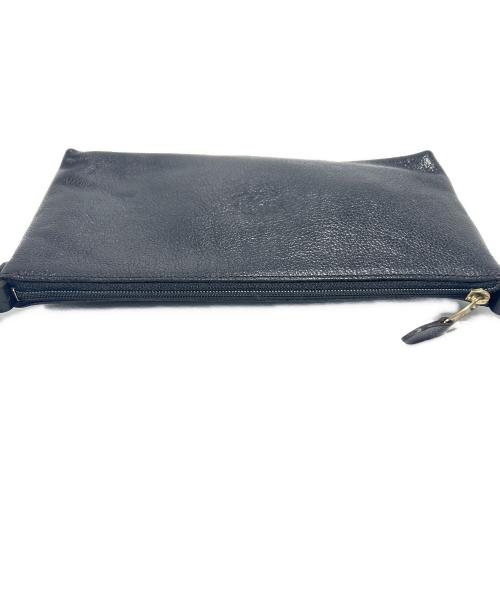 IL BISONTE（イル ビゾンテ）IL BISONTE (イル ビゾンテ) 三日月ショルダーバッグ ブラックの古着・服飾アイテム