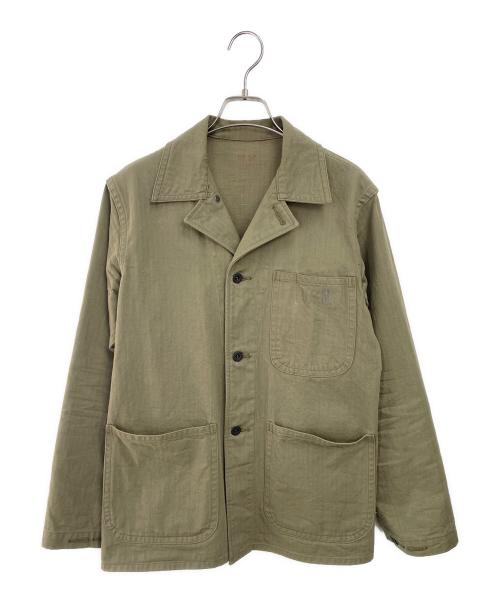 BUZZ RICKSON'S（バズリクソンズ）BUZZ RICKSON'S (バズリクソンズ) UTILITY JACKET グリーン サイズ:36の古着・服飾アイテム