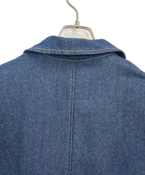 PERUSHU（ペルーシュ）PERUSHU (ペルーシュ) デニムテーラードジャケット インディゴ サイズ:L 未使用品の古着・服飾アイテム