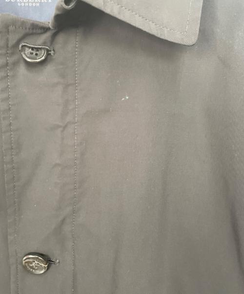 BURBERRY LONDON（バーバリーロンドン）BURBERRY LONDON (バーバリーロンドン) ステンカラーコート ブラック サイズ:LLの古着・服飾アイテム