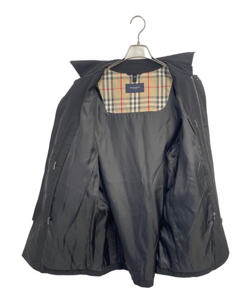 BURBERRY LONDON（バーバリーロンドン）BURBERRY LONDON (バーバリーロンドン) ステンカラーコート ブラック サイズ:LLの古着・服飾アイテム