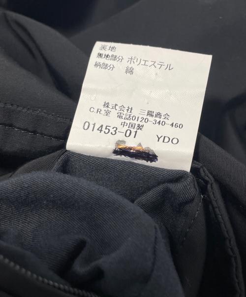 BURBERRY LONDON（バーバリーロンドン）BURBERRY LONDON (バーバリーロンドン) ステンカラーコート ブラック サイズ:LLの古着・服飾アイテム