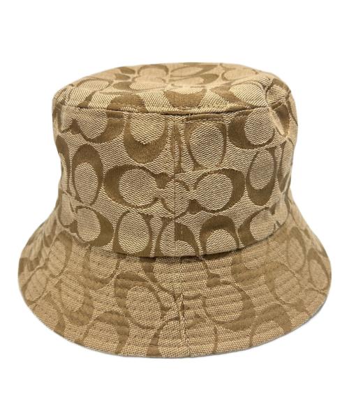 COACH（コーチ）COACH (コーチ) バケットハット ベージュ サイズ:USAの古着・服飾アイテム