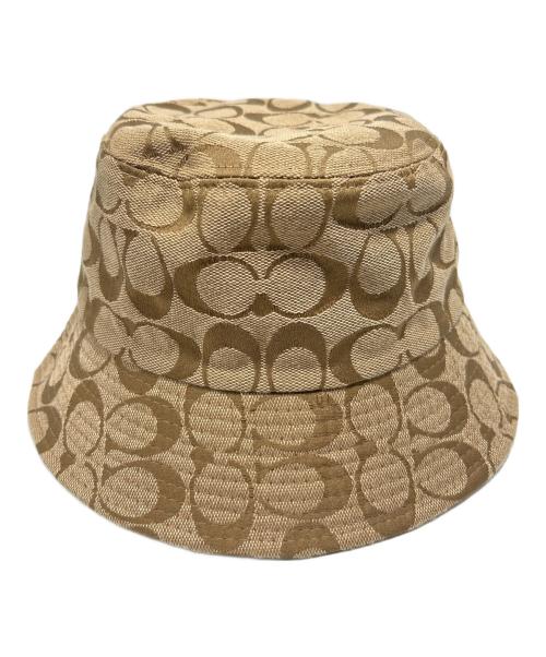 COACH（コーチ）COACH (コーチ) バケットハット ベージュ サイズ:USAの古着・服飾アイテム