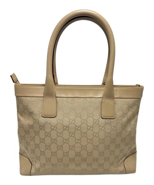 GUCCI（グッチ）GUCCI (グッチ) トートバッグ ベージュの古着・服飾アイテム