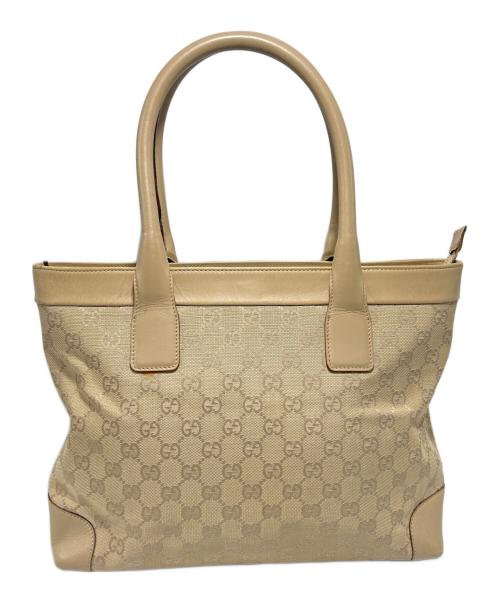 GUCCI（グッチ）GUCCI (グッチ) トートバッグ ベージュの古着・服飾アイテム