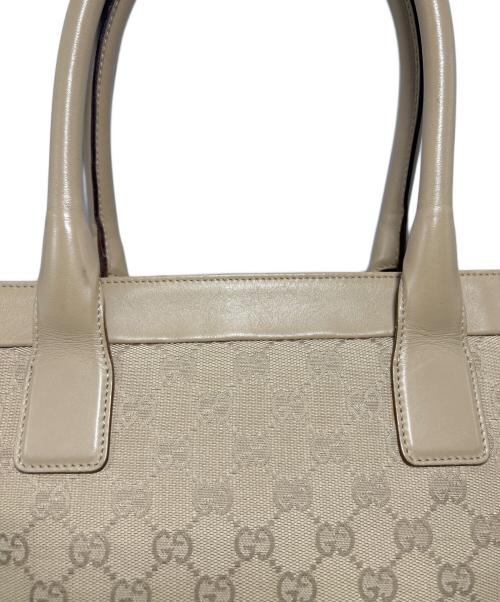 GUCCI（グッチ）GUCCI (グッチ) トートバッグ ベージュの古着・服飾アイテム