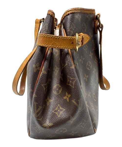 LOUIS VUITTON（ルイ ヴィトン）LOUIS VUITTON (ルイ ヴィトン) ショルダートートバッグ ブラウンの古着・服飾アイテム