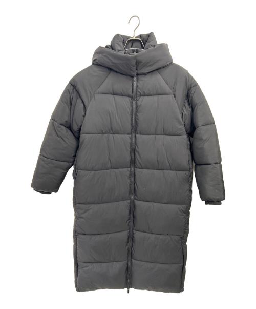 ZARA（ザラ）ZARA (ザラ) ロング中綿コート ブラック サイズ:Mの古着・服飾アイテム