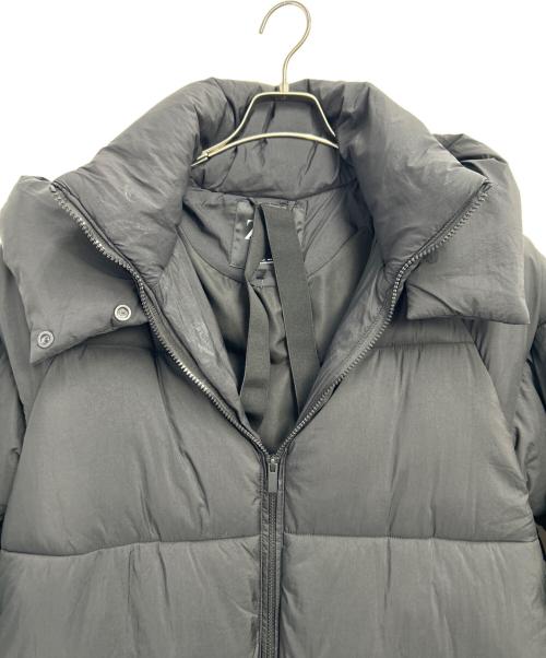 ZARA（ザラ）ZARA (ザラ) ロング中綿コート ブラック サイズ:Mの古着・服飾アイテム