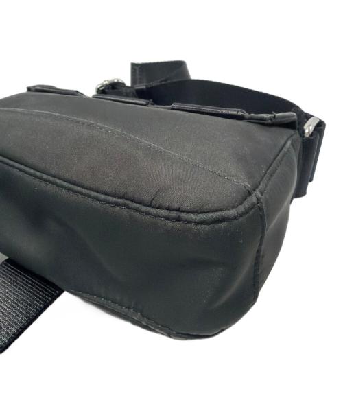 GANNI（ガニー）GANNI (ガニー) リサイクルテックミニショルダーバッグ ブラック サイズ:ONEの古着・服飾アイテム