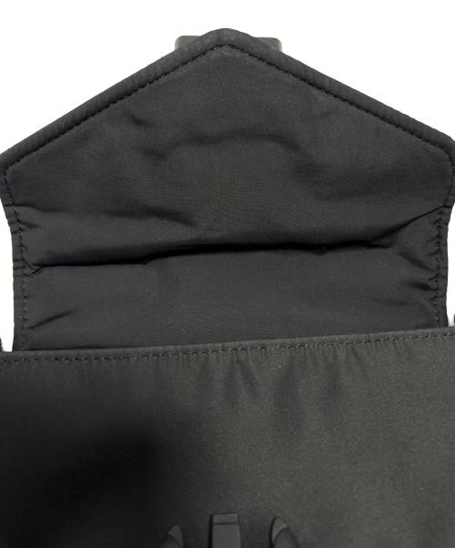 GANNI（ガニー）GANNI (ガニー) リサイクルテックミニショルダーバッグ ブラック サイズ:ONEの古着・服飾アイテム