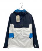 Timberlandティンバーランド）の古着「アノラックパーカー」｜ネイビー×ホワイト