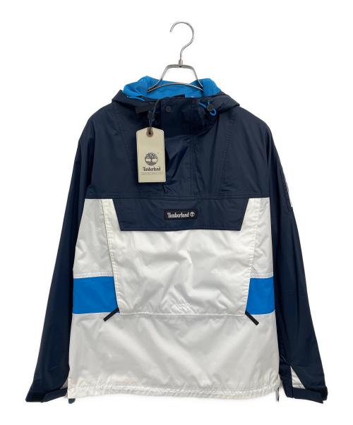 Timberland（ティンバーランド）Timberland (ティンバーランド) アノラックパーカー ネイビー×ホワイト サイズ:S 未使用品の古着・服飾アイテム