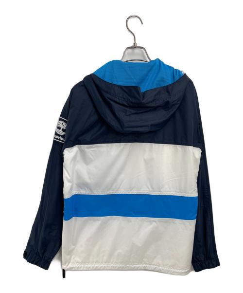 Timberland（ティンバーランド）Timberland (ティンバーランド) アノラックパーカー ネイビー×ホワイト サイズ:S 未使用品の古着・服飾アイテム