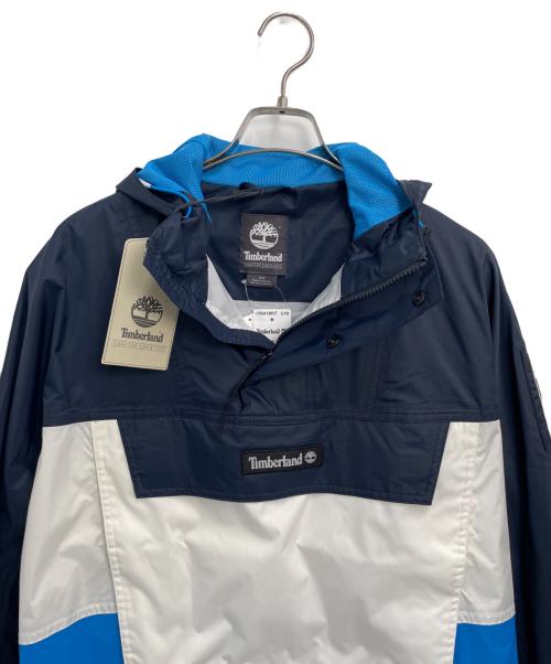 Timberland（ティンバーランド）Timberland (ティンバーランド) アノラックパーカー ネイビー×ホワイト サイズ:S 未使用品の古着・服飾アイテム