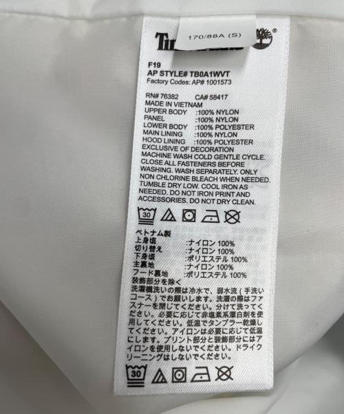 Timberland（ティンバーランド）Timberland (ティンバーランド) アノラックパーカー ネイビー×ホワイト サイズ:S 未使用品の古着・服飾アイテム