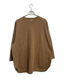 blurhms ROOTSTOCK（ブラームスルーツストック）の古着「長袖カットソー」｜ブラウン