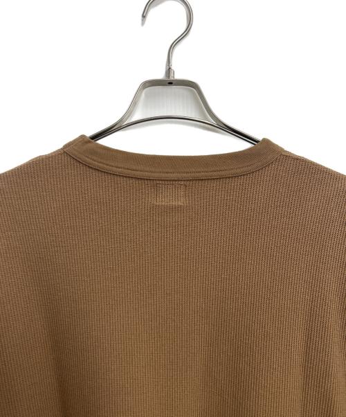 blurhms ROOTSTOCK（ブラームスルーツストック）blurhms ROOTSTOCK (ブラームスルーツストック) 長袖カットソー ブラウン サイズ:4の古着・服飾アイテム